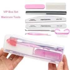 "8pcs Nail Files Buffer Set Professional Manicure Pedicure Tool Kit"