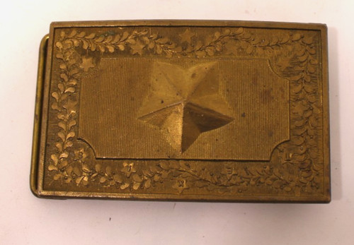Vintage solid brass belt - solid,