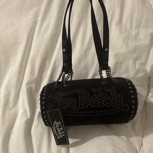 Von dutch black studded - black,