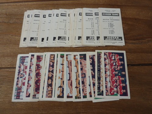 Soccer bubble gum teams - gum,