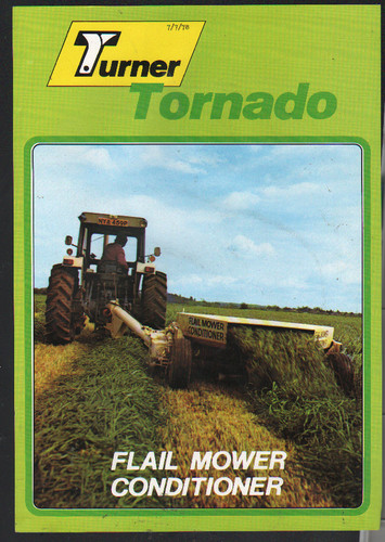 Turner tornado flail mower - turner, "tornado"
