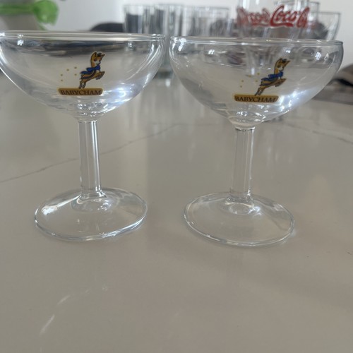Vintage babycham glasses 2 - vintage, x