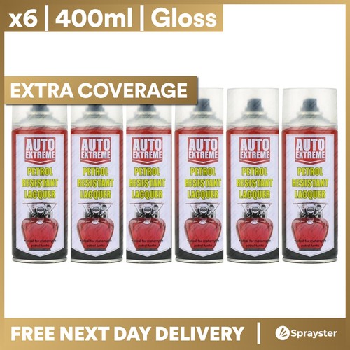 Clear petrol resistant - 6x,