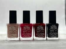 4 X Avon Nail Varnish Plus Organza Gift Bag. Perfect Stocking Filler