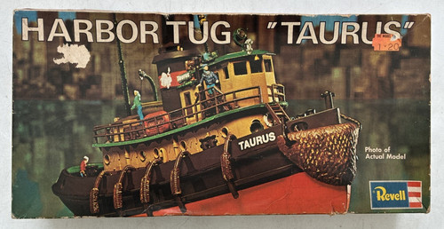 Vintage revell harbour tug - vintage,