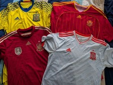 Lot Of 4 Spain Adidas Soccer