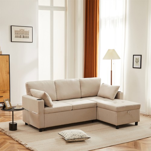 Shaped corner sofa 3 seater - sofa,,