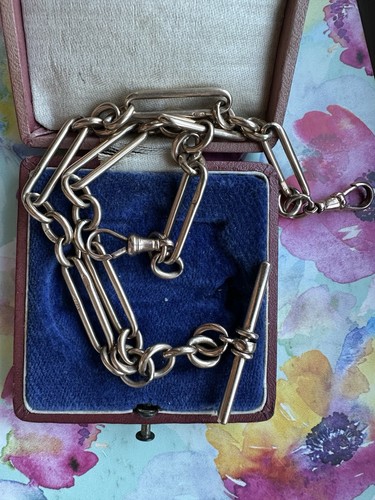 Antique 9ct gold double - 9ct,
