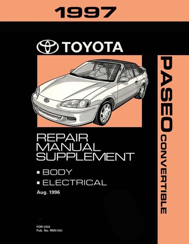 1997 toyota paseo convertible - toyota,