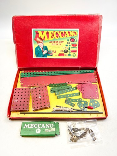 1950s meccano red - meccano, set