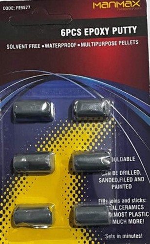 6pcs epoxy putty - of, putty(manmax)