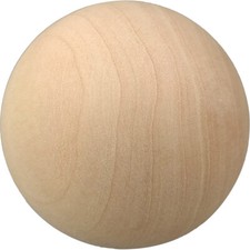 6mm to 90mm Diameter Natural Wooden Craft Wood Balls Sphere Craft Supplies