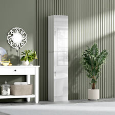 White High Gloss Tall Bathroom