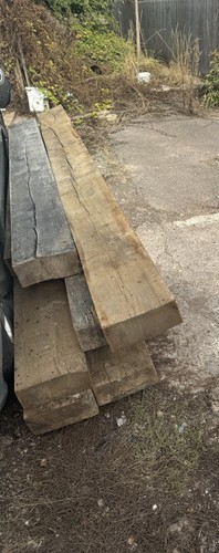Wooden sleepers railway - ,