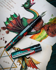 Benu Talisman Fountain Pen in Dragon’s Blood - Flexible Nib - NEW in Box