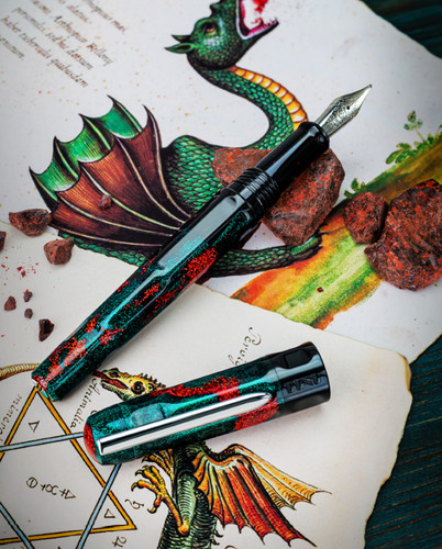 Benu talisman fountain pen - talisman, in