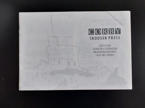 Corby trouser press user - trouser,