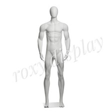 Adult Male Matte White Plastic