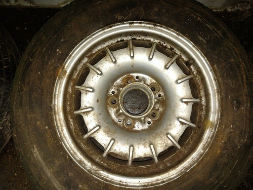 Mercedes w123 alloy - mercedes, wheel