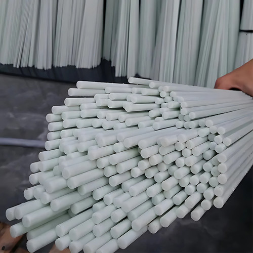 Fibreglass roman blind rods - 1m,