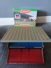 Subbuteo 61216 Grandstand Red And Blue **Complete** & Boxed