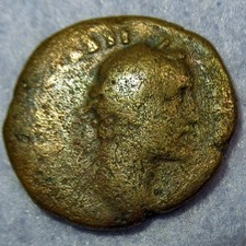 Ancient Roman Emperor Maximian 295 AD Emperor Maximian receive Victory from Jupi