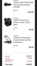 Logitech G923 Steering Wheel