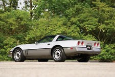 1984 C4 Corvette Silver 24x36