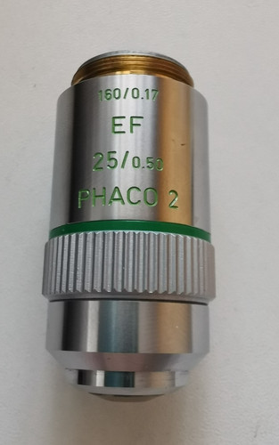 Microscope objective 25x - microscope, objective,