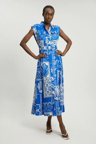 Karen millen midi dress womens - millen,