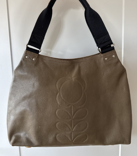 Orla kiely handbag - handbag, brown