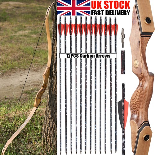 Recurve bow 30 50lbs - 60",