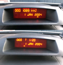 Citroen Berlingo Clock Display