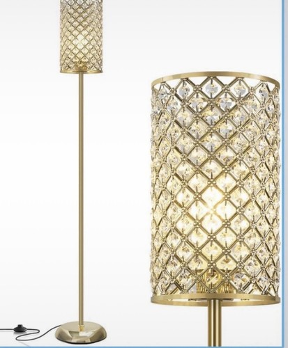 Gold floor lamp elegant - gold,