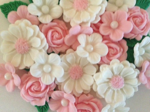 Pink and white - pink,