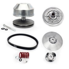 Drive Clutch & Secondary Clutch & Belt for Yamaha G2-G22 4 Cycle Gas Golf Cart