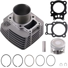 Cylinder Piston Gaskets Top End Rebuild Kit For Honda Rancher TRX350 2000-2006