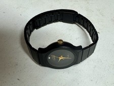 Must De Cartier Ladies Quartz Black PVD Watch