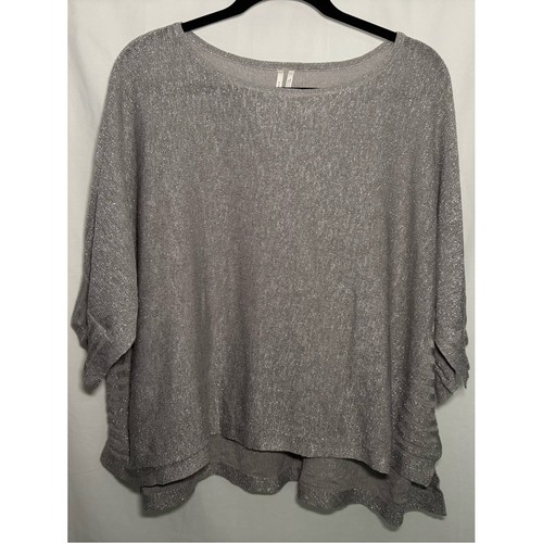 Anthropologie shimmer poncho - anthropologie,