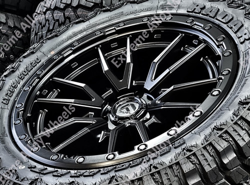 Black fuel alloy wheels - 20",