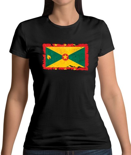 Grenada grunge style - flag,
