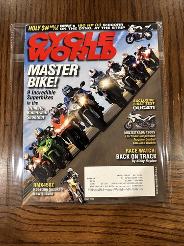 Cycle world magazine - june, 2010