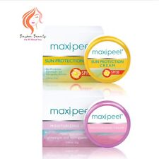 Maxi-Peel Moisturizing & Sunblock Non-Greasy Cream 25 Grams (Each)