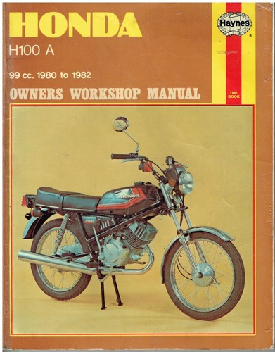 Honda h100a motorcycle - honda,