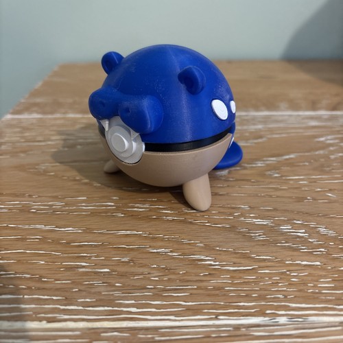 Printed spheal pokeball - printed,