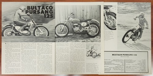1973 bultaco pursang 125 - 1973,