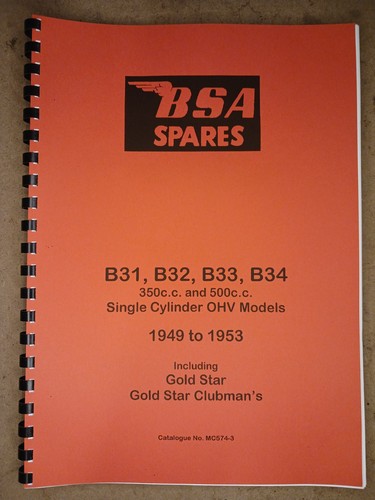 Bsa b31 b33 gold - b33, models