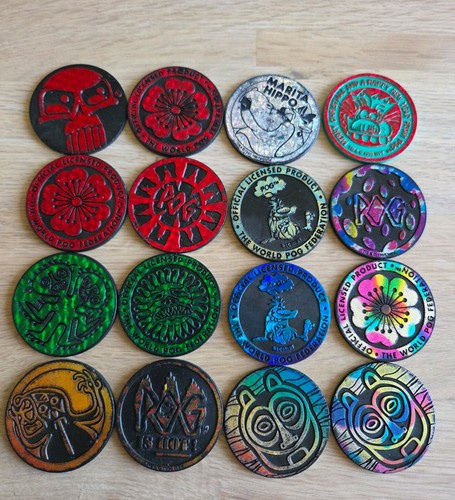 Waddingtons pog pogs kinis - pogs,