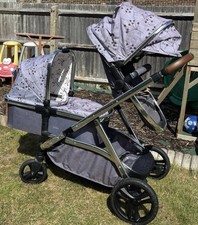Cosatto Wow XL Pram and Pushchair in Hedgerow Double Buggy 