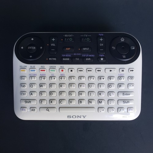 Sony qwerty keyboard remote - sony,